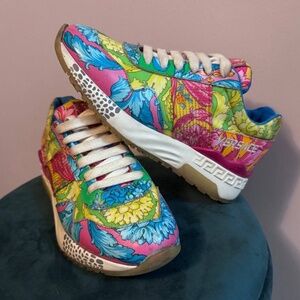 Women's Versace Barocco Limited Edition print sneakers